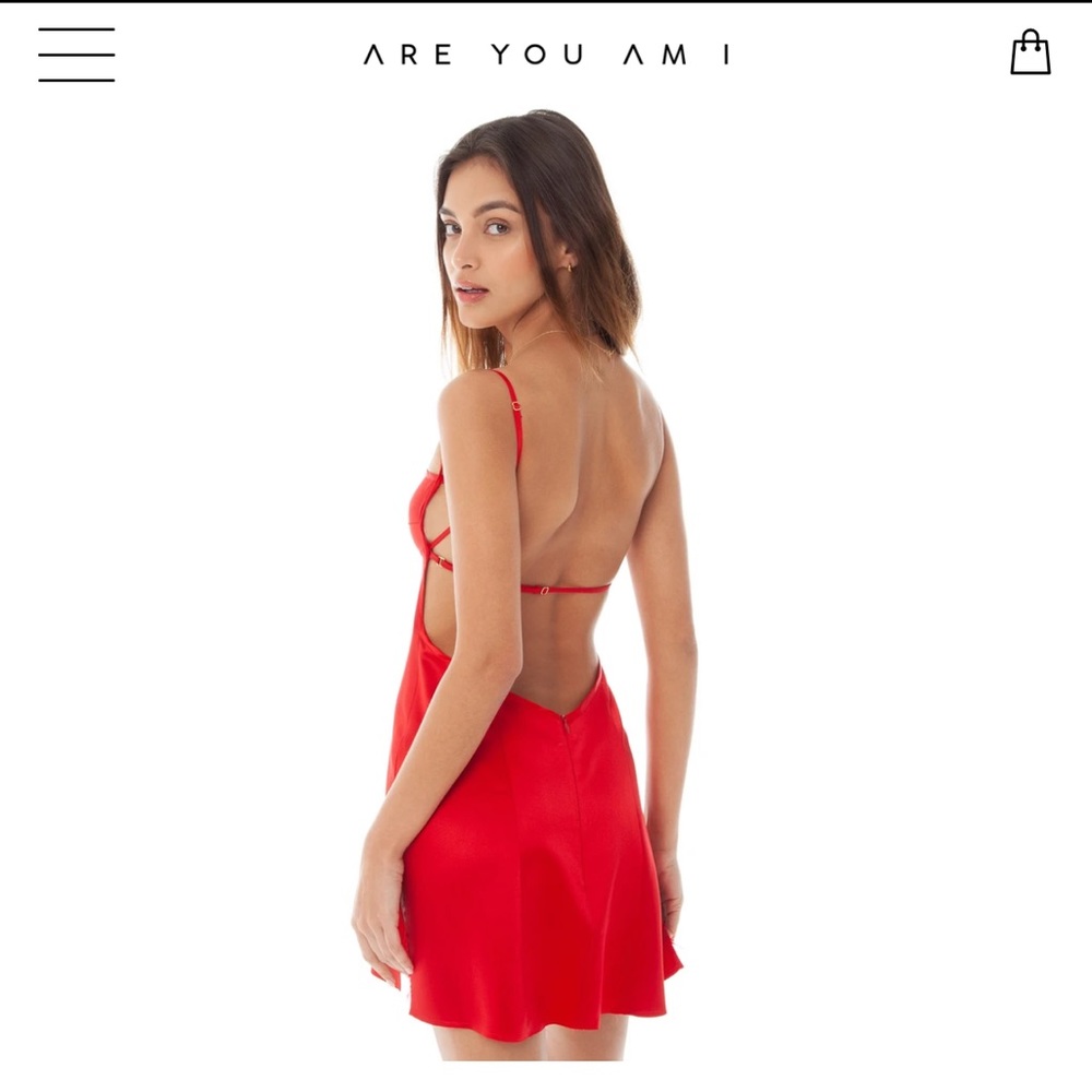 Are you am I Red Missi dress